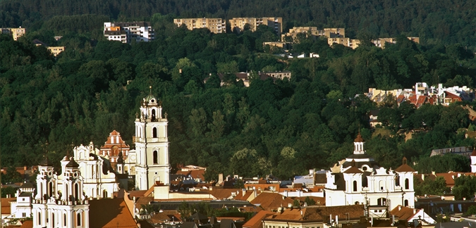 View over Vilnius by K Driskius/Lithuania Tourism Board